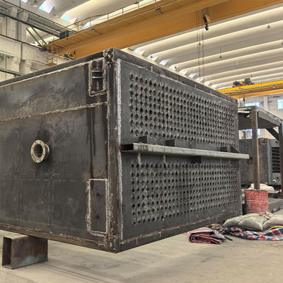 Hochfeste Stahlrohr Modularer Wasserrohr Kessel Schnelle Installation 438030Nm3/h Rauchgasdurchfluss