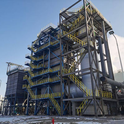 Hohe Abwärme Dampfkessel Energieeinsparung Abgasumwandlung 67662Nm3/H Eingangs Rauchgasfluss