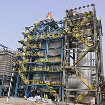 Hohe Abwärme Dampfkessel Energieeinsparung Abgasumwandlung 67662Nm3/H Eingangs Rauchgasfluss
