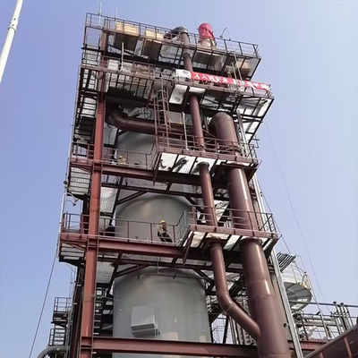 Niedrige Energiekosten Abwärmekessel vollautomatisch 92 t/h Dampfvolumen