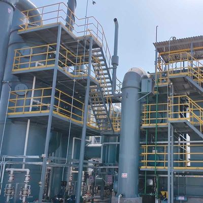 Präzise Temperaturkontrolle DTO Direktgefeuertes thermisches Oxidationsmittel Kompakte Struktur einfach zu bedienen