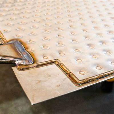 Flüssigkeitskanal Grübchenplatte Druckbeständigkeit Edelstahlmaterial