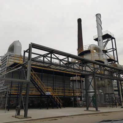 Hochdampfverbrennungsboiler mit aufgehängter, mit Wasser gekühlter Wandtechnologie