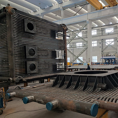 Dual Recovery Vier Eckrohr Kessel Eckrohr Struktur Kompaktes Layout