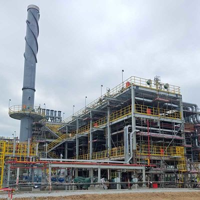 Gasbetriebener Kessel mit geräuschlosem Betrieb